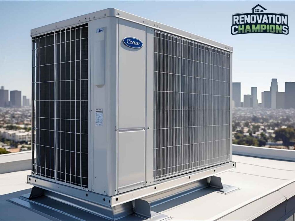 Top Energy-Saving HVAC Systems for Los Angeles Homes in 2025 2 Modern energy-saving HVAC unit installed on Los Angeles rooftop